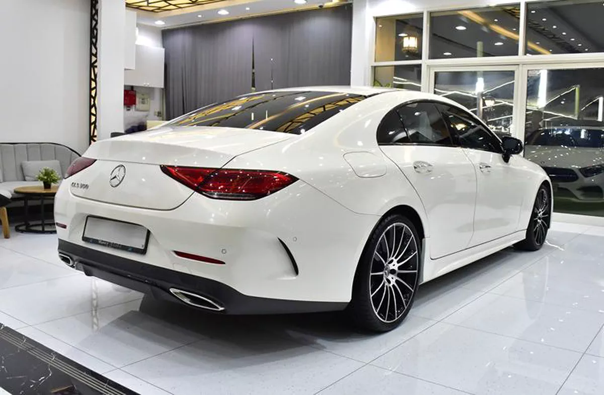 Mercedes CLS350 ( 2019 Model ) in White Color GCC Specs-13-13