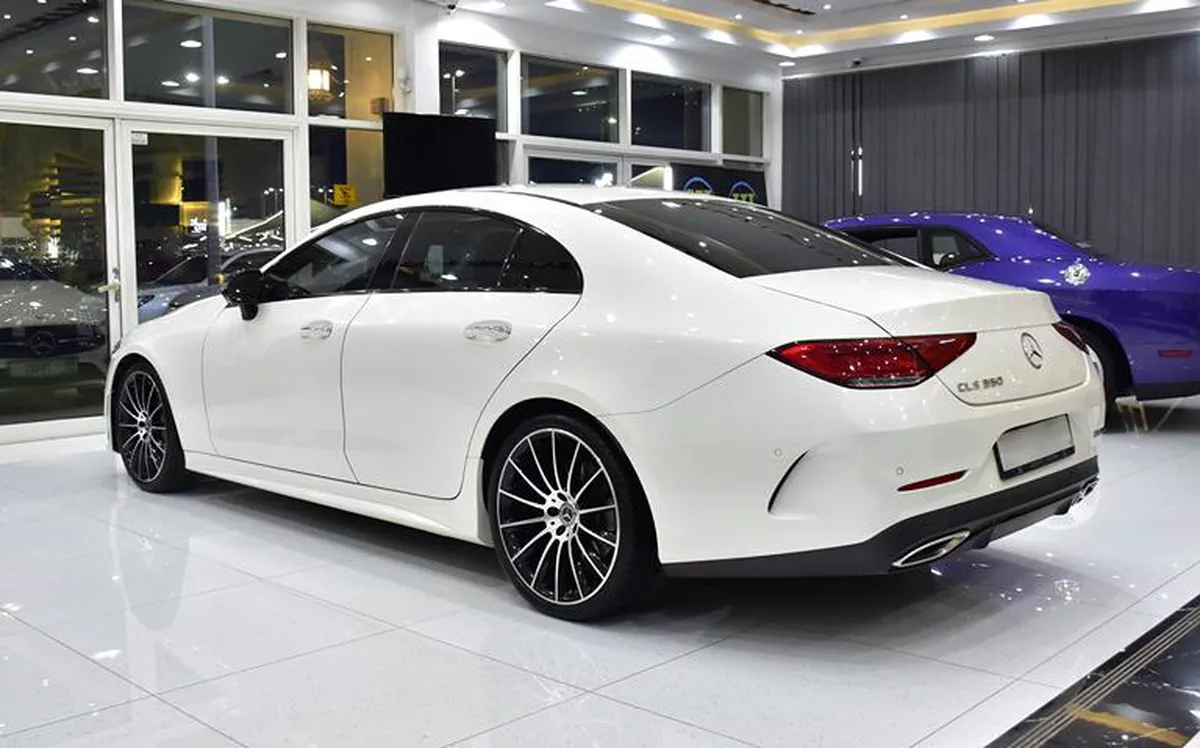 Mercedes CLS350 ( 2019 Model ) in White Color GCC Specs-11-11
