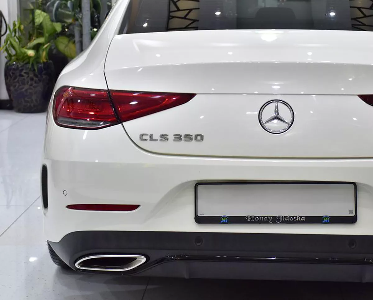 Mercedes CLS350 ( 2019 Model ) in White Color GCC Specs-9-9