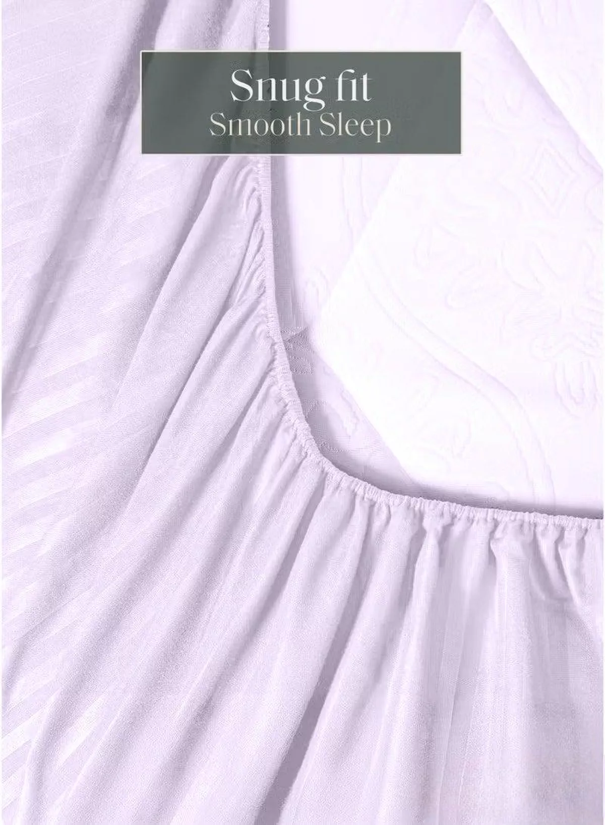 Premium Striped Duvet Set All Season – 6-Pieces Set Lilac | King Size 220x240 cm | Ultra-Soft, Wrinkle-Resistant & Made in Dubai | Includes Duvet Cover, Fitted Sheet (200x200 cm) & 4 Pillowcases (50x70 cm)-5-5