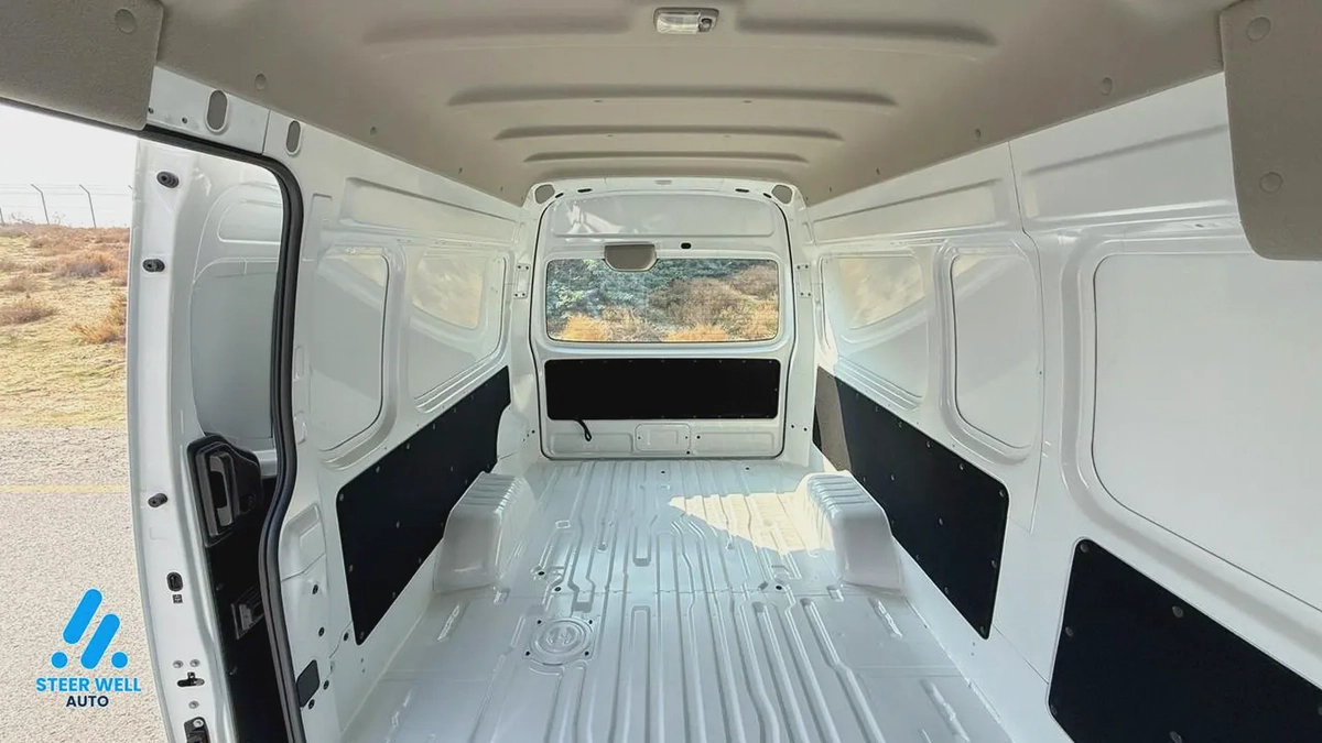 2025 Nissan Urvan NV350 Highroof Delivery Van GCC White Automatic-12-12