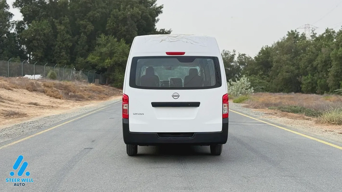 2025 Nissan Urvan NV350 Highroof Delivery Van GCC White Automatic-7-7