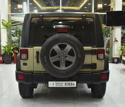 EXCELLENT DEAL for our Jeep Wrangler Sport ( 2017 Model ) in Beige Color GCC Specs-4