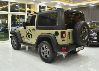 EXCELLENT DEAL for our Jeep Wrangler Sport ( 2017 Model ) in Beige Color GCC Specs-6