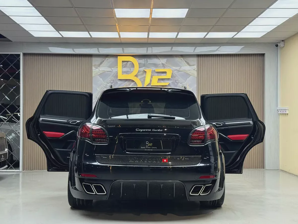 Porsche Cayenne Turbo 2013 | GCC Specs | Low Mileage | High Option-3-3