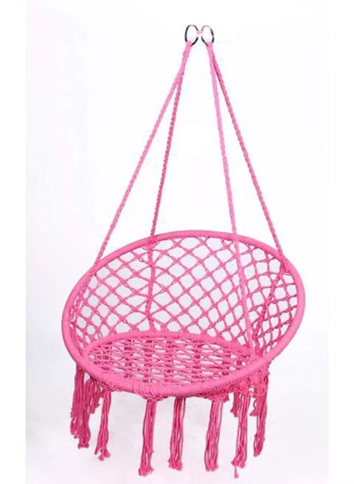DubaiGallery Round Hammock Chair Outdoor Indoor Dormitory Bedroom Yard For Children Adult Swinging Hanging Single Safety Hammock Chair-1