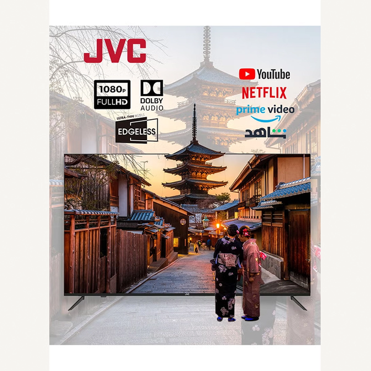 JVC 40 Inch Edgeless Full HD Android Smart TV With Dolby Audio And Quadcore Processor-2-2
