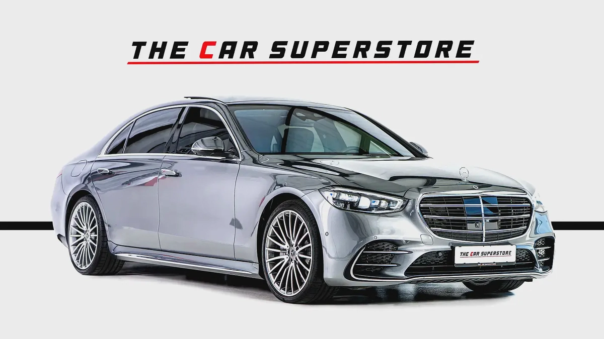 Mercedes Benz S500 L 4 Matic-Low Mileage-Full Options-Premium Metallic Exclusive Paint-1-1