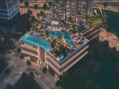 Voxa Residences JVT | Skyline & Pool Views-1 % Monthly - Fully furnished-High Floor - Lowest Price-1