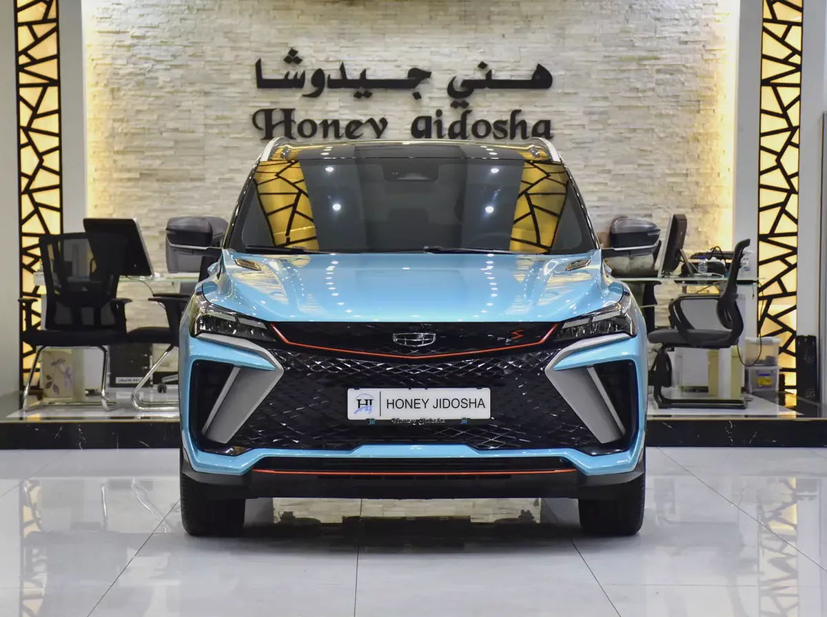 AED 1,031 EMi for 5Yrs | Geely Coolray ( 2025 Model ) in Blue Color GCC Specs