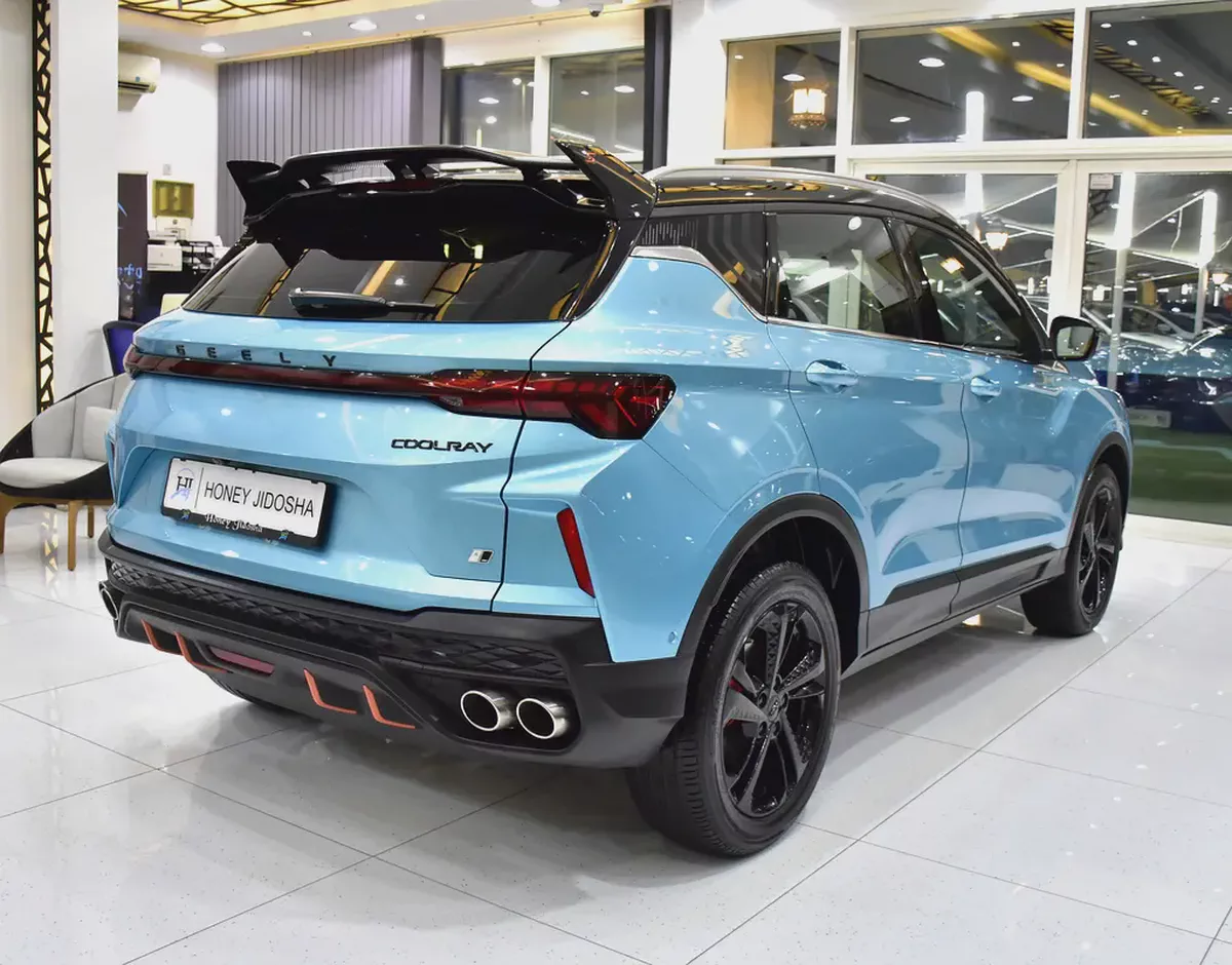 AED 1,031 EMi for 5Yrs | Geely Coolray ( 2025 Model ) in Blue Color GCC Specs-5-5