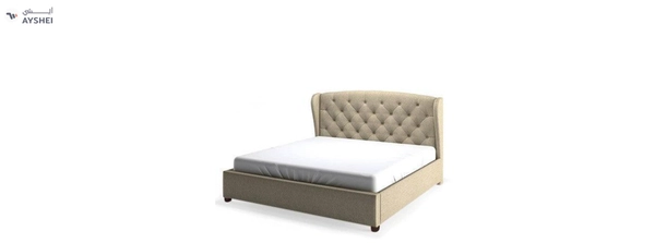 Upholstered Bed with optional storage, Brooke