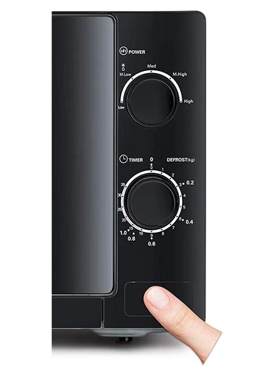 BLACK+DECKER Microwave Oven MZ2020P-B5 20 L 700 W MZ2020P Black-3
