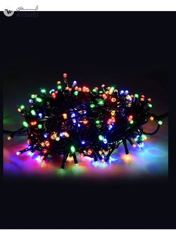 Yuwell Multicolor LED Fairy Light Exterior Waterproof Fairy Light For Party Indoor And Outdoor Decoration For Home And Garden Decoration 100 LED 10 Meter