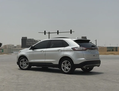 | 3.5L | Ford Edge Titanium V6 | 2018 | CLEAN CAR | 164,000 km | Silver / Black-1