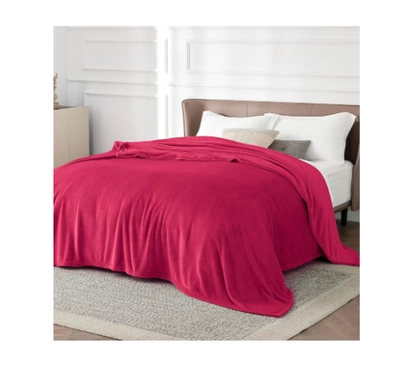 BSB HOME® 300 GSM Premium Plush Double Blanket for Bed, Sofa, Couch-5