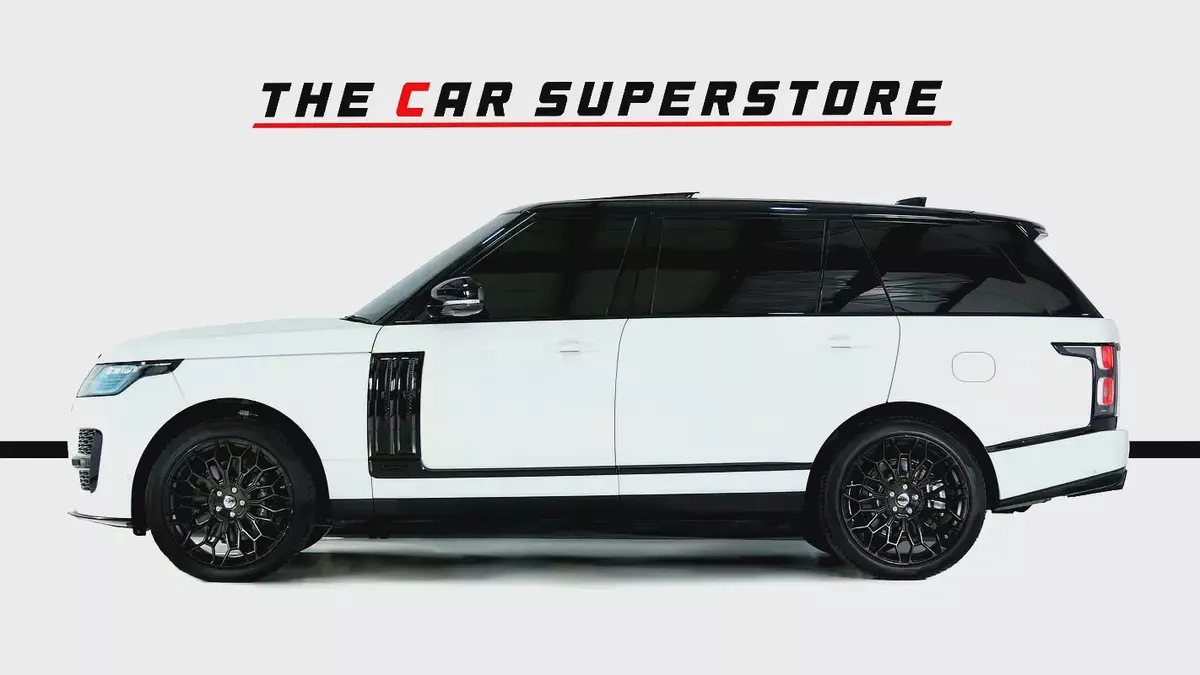 Range Rover Vogue Long Wheel Base-GCC-SVO Kit-Full Service History Available-Under Warranty-4-4