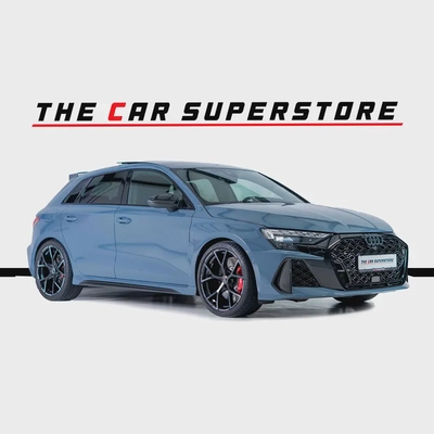 Audi RS3 Sportback-Al Nabooda warranty  Service Contract-Carbon RS Bucket Seats-Special Color-0