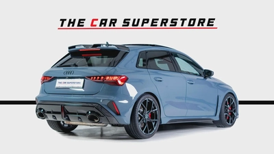 Audi RS3 Sportback-Al Nabooda warranty  Service Contract-Carbon RS Bucket Seats-Special Color-7
