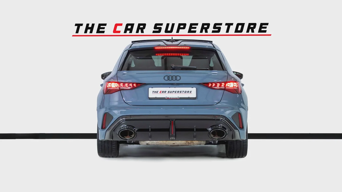 Audi RS3 Sportback-Al Nabooda warranty  Service Contract-Carbon RS Bucket Seats-Special Color-6-6
