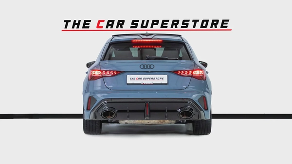Audi RS3 Sportback-Al Nabooda warranty Service Contract-Carbon RS Bucket Seats-Special Color