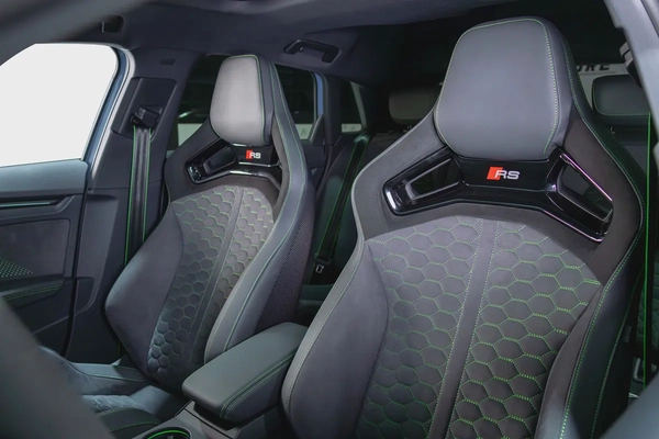 Audi RS3 Sportback-Al Nabooda warranty Service Contract-Carbon RS Bucket Seats-Special Color