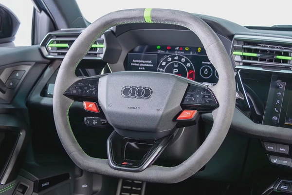 Audi RS3 Sportback-Al Nabooda warranty Service Contract-Carbon RS Bucket Seats-Special Color