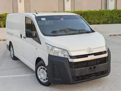 2021 Toyota Hiace Panel Van | GCC Specs | Low Mileage | Reliable Workhorse Premium Agency Condition-0