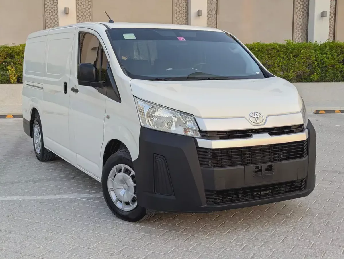 2021 Toyota Hiace Panel Van | GCC Specs | Low Mileage | Reliable Workhorse Premium Agency Condition-2-2