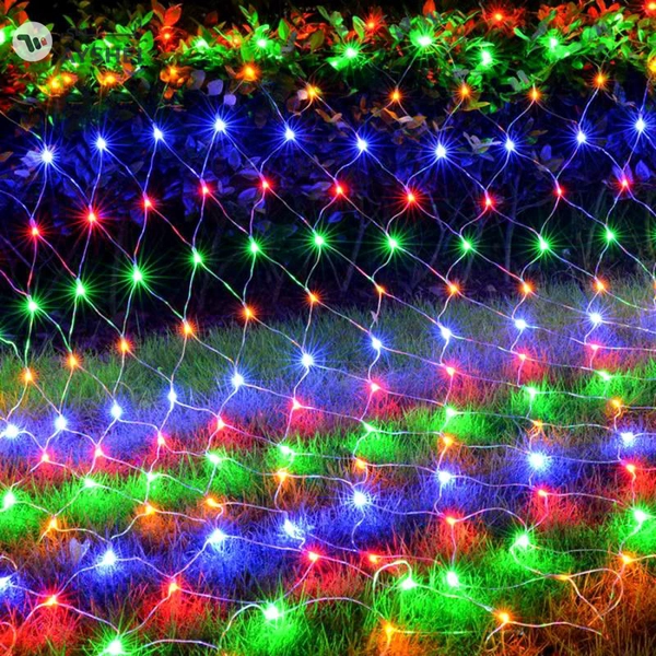 600LED 6MX3M DECORATIVE LED NET LIGHT-MULTICOLOR