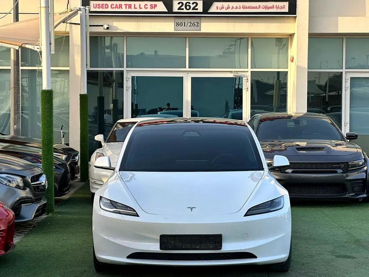TESLA MODEL 3 LANG RANGE 2024 GCC FULL OPTION ORIGINAL PAINT UNDER WARRANTY-10-10