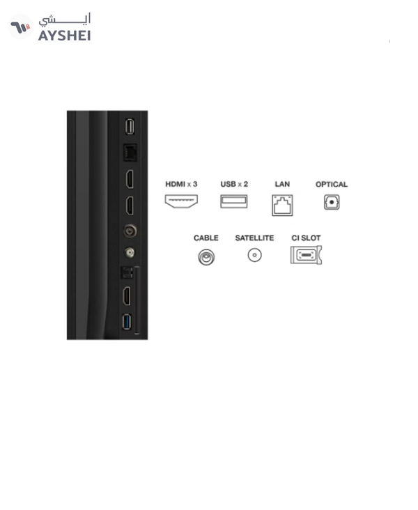 TCL 55-Inch P6K LED 4K UHD HDR Smart TV |Google TV, 60Hz, HDR 10, AiPQ Processor, Dolby Audio, MEMC, HDMI 2.1, Bluetooth 5.2, WiFi 5, Bezel-less Design, (2025 Model) 55P6K Black