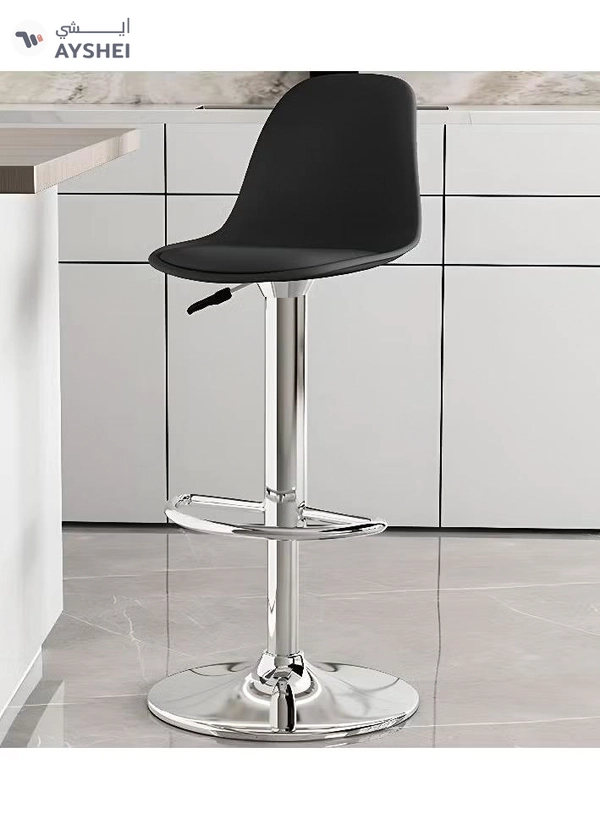 DubaiGallery Kitchen Counter Bar Stool Velvet Counter Height Stools Upholstery Barstools for Kitchen Island, Bar Chairs Dining Chairs with Back