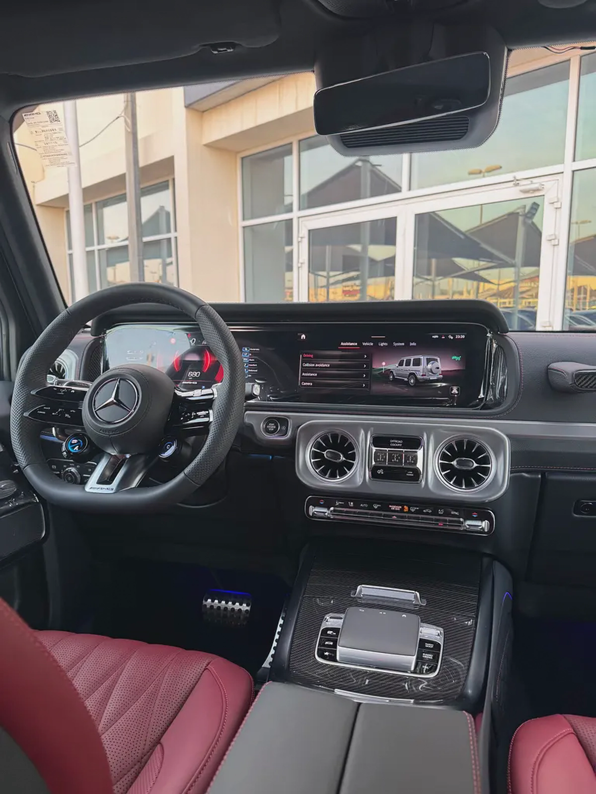 Mercedes Benz G63 AMG 2026 brand new fully loaded full carbon fiber under warranty service contract-9-9