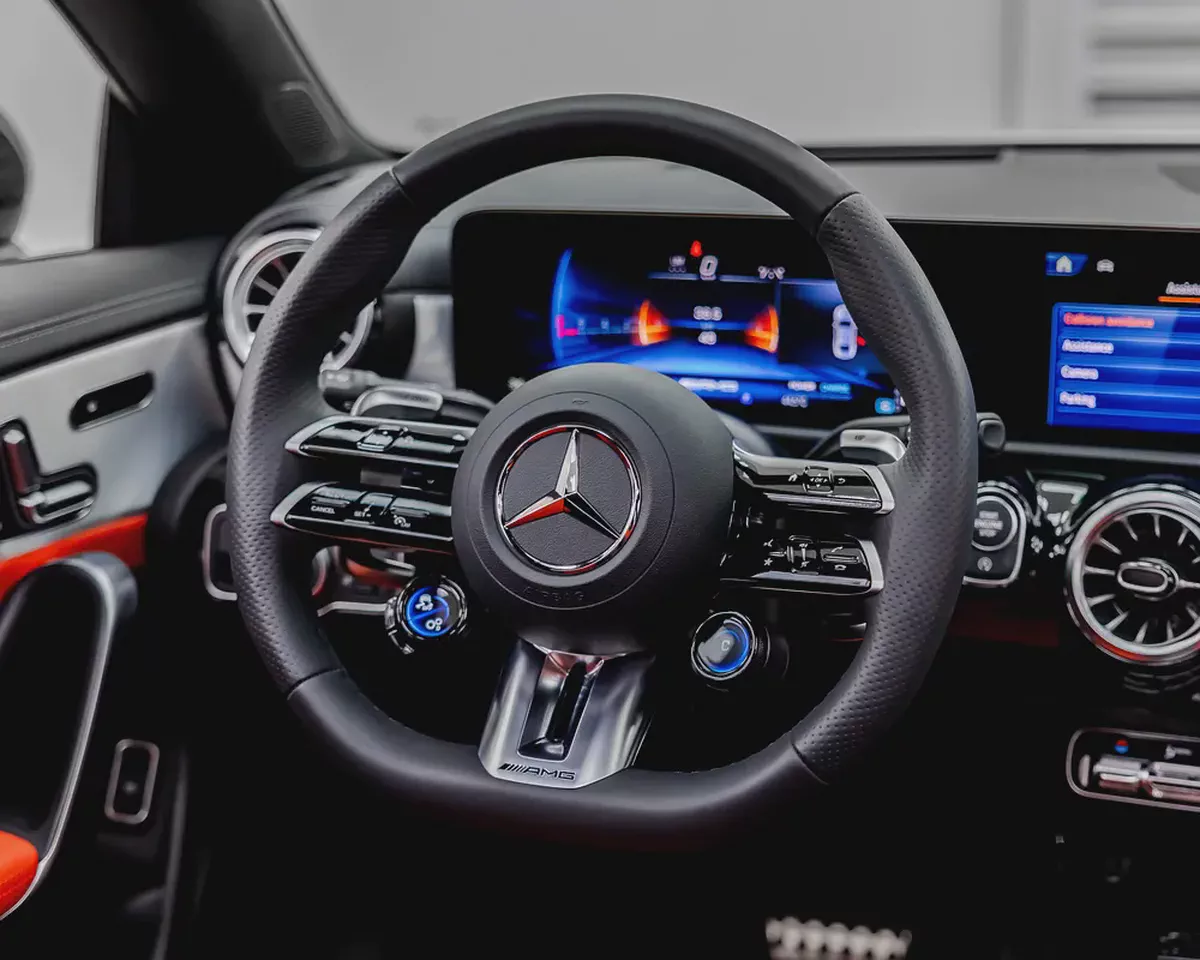 MERCEDES CLA35 AMG - 2025 - GCC - BRAND NEW - GARGASH WARRANTY AND SERVICE CONTRACT-10-10