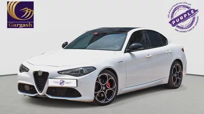 AED 1,792/ Month | Alfa Romeo | Giulia Veloce | 2023 | Gargash Warranty and Service-0