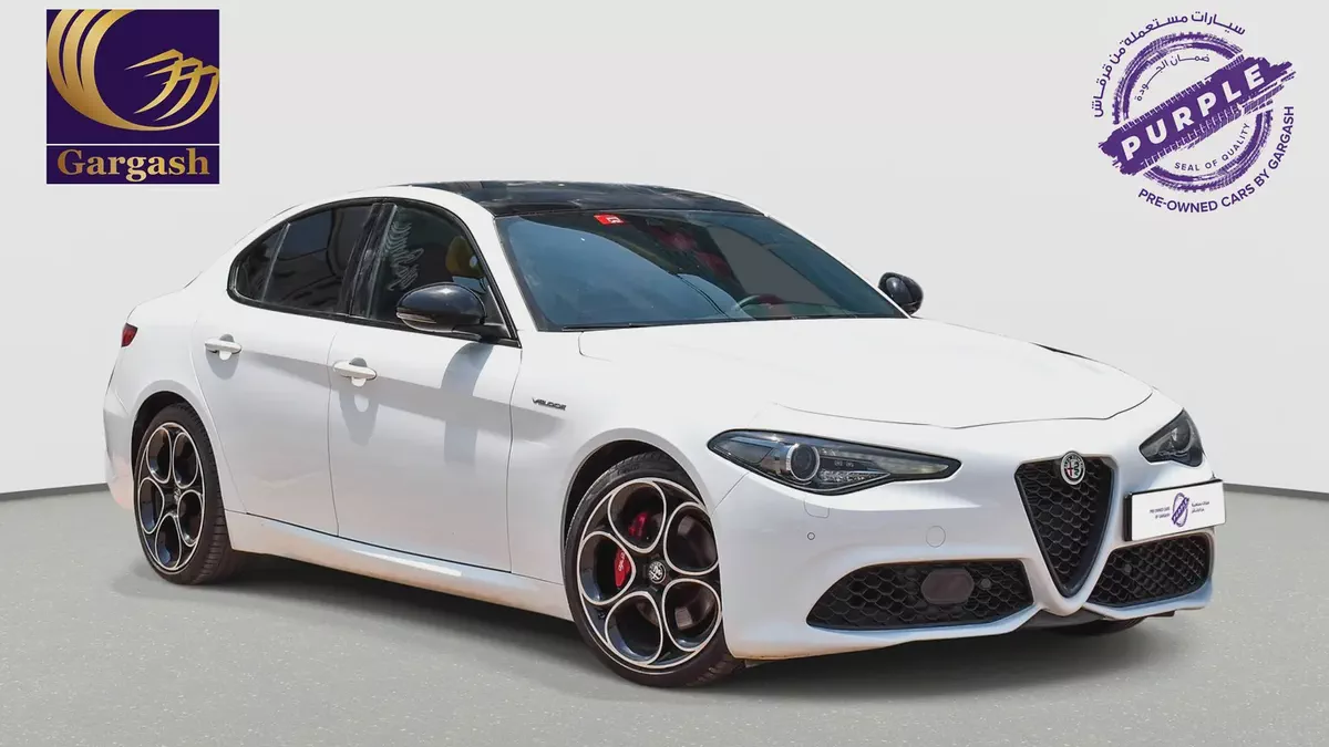 AED 1,792/ Month | Alfa Romeo | Giulia Veloce | 2023 | Gargash Warranty and Service-2-2