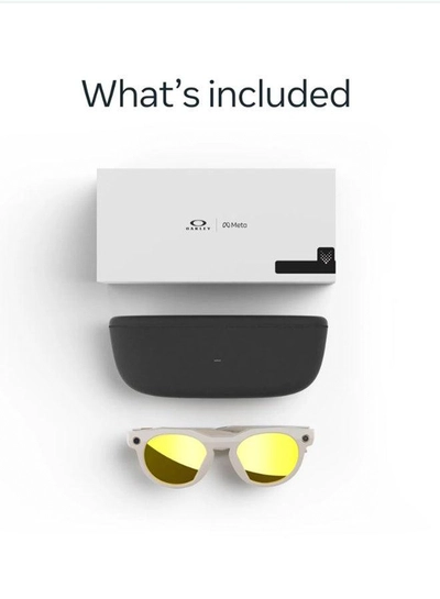 Meta Oakley | HSTN Limited Edition Ai Glasses (Prizm 24K Polarized) Warm Grey-1