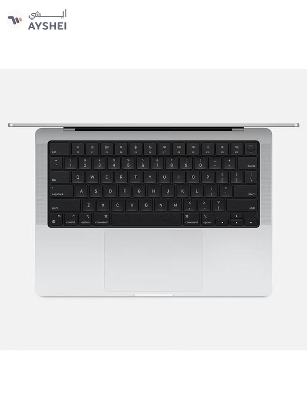 Apple MacBook Pro MX2E3 Liquid XDR Retina 14-Inch Display, M4 Pro Chip 12-Core CPU 16-Core GPU Processor/24GB RAM/512GB SSD/macOS English/Arabic Silver