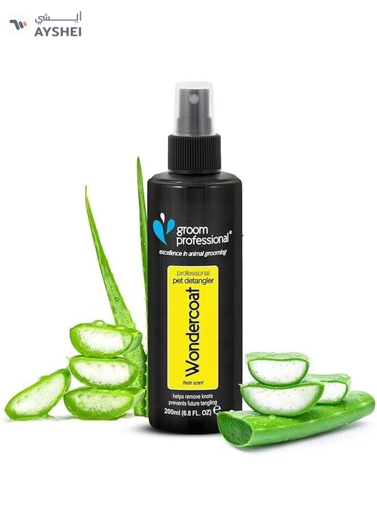 Groom Professional Wondercoat Pet Detangler [Volume - 200 ml, Flavor - Fresh scent]