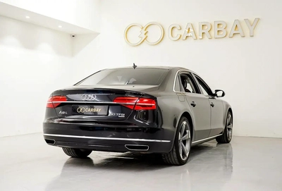 AED 1391 PM | AUDI A8L 50TFSI 2015 | HIGH OPTIONS | WELL MAINTAINED | 1 YEAR WARRANTY | GCC-14