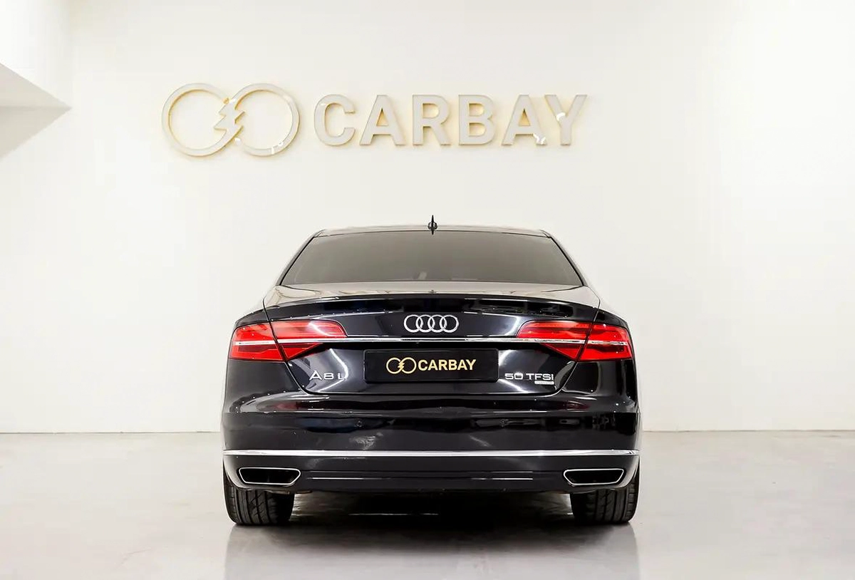AED 1391 PM | AUDI A8L 50TFSI 2015 | HIGH OPTIONS | WELL MAINTAINED | 1 YEAR WARRANTY | GCC-2-2