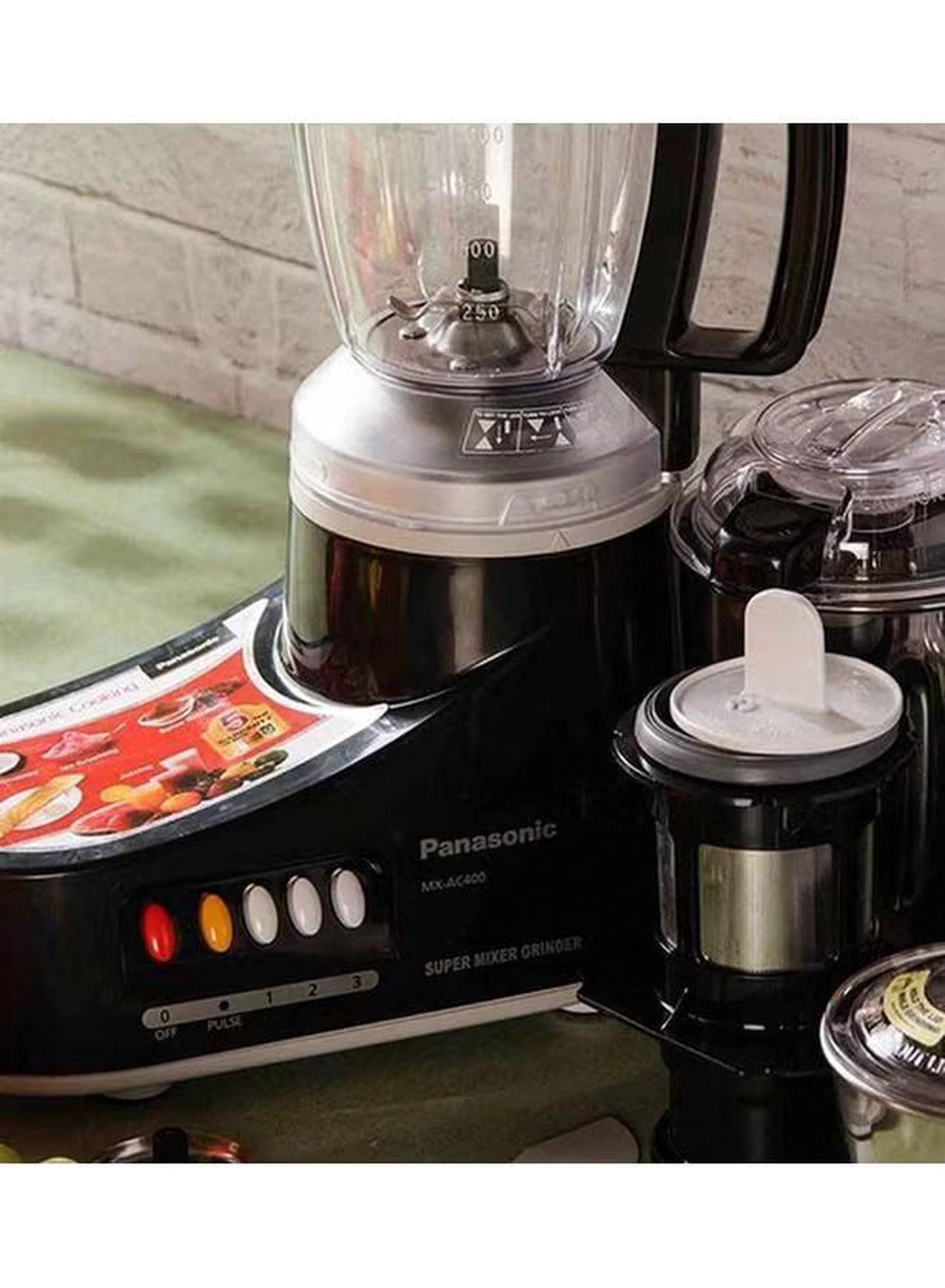 Panasonic 4-Jar Mixer And Grinde 1000 W MX-AC400 Black-3-3