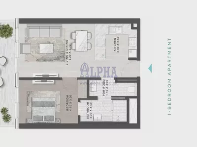 Beachfront| HIgh floor | 1 Bedroom-1