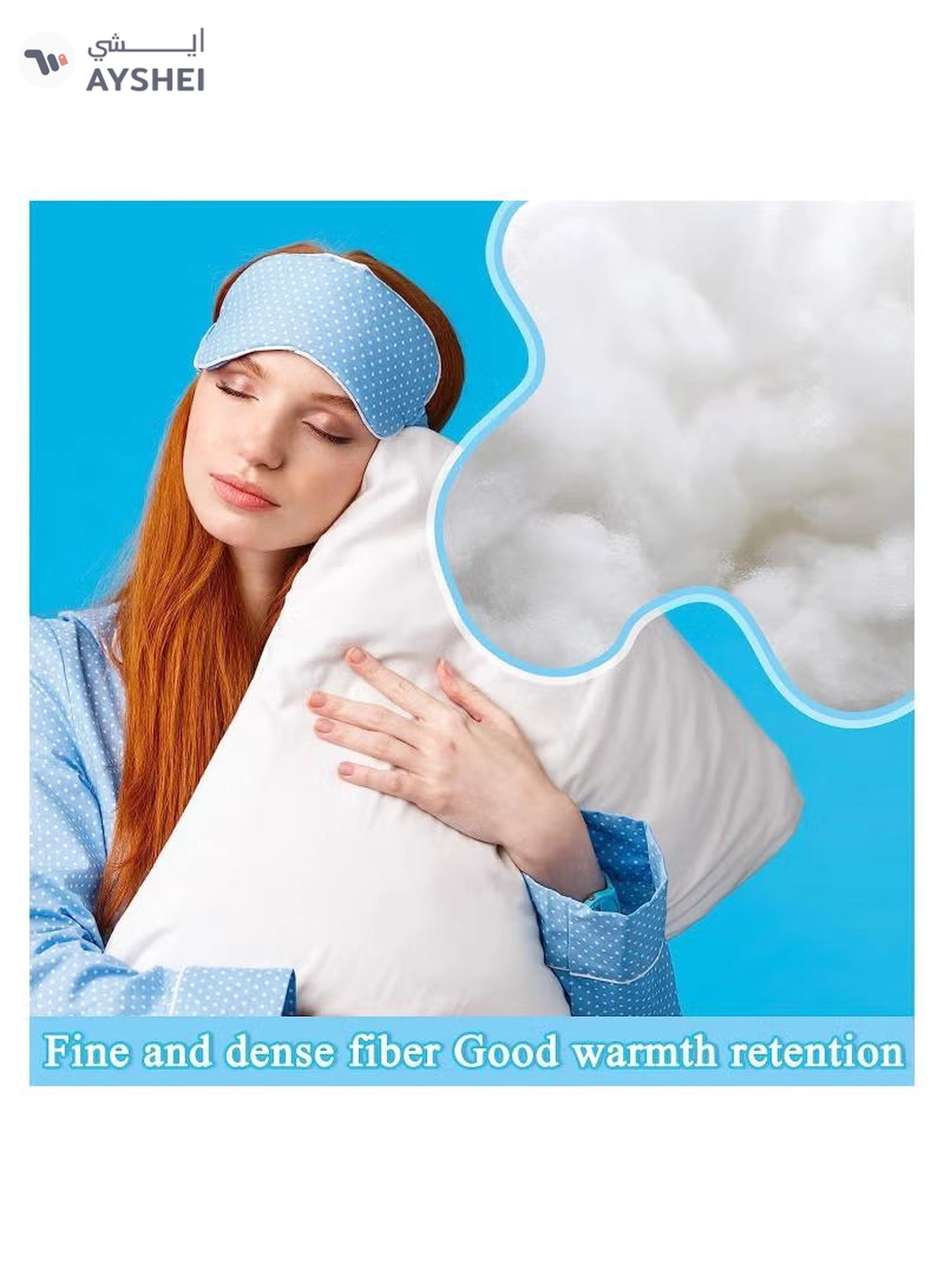 Eworld White Polyester Filling Fluffy High Resilience Stuffing for Cushions, Pillows-1-1