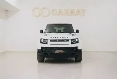 AED 2741 PM | DEFENDER 110 HSE P400 V6 2020 | WELL MAINTAINED | 1 YEAR WARRANTY-1