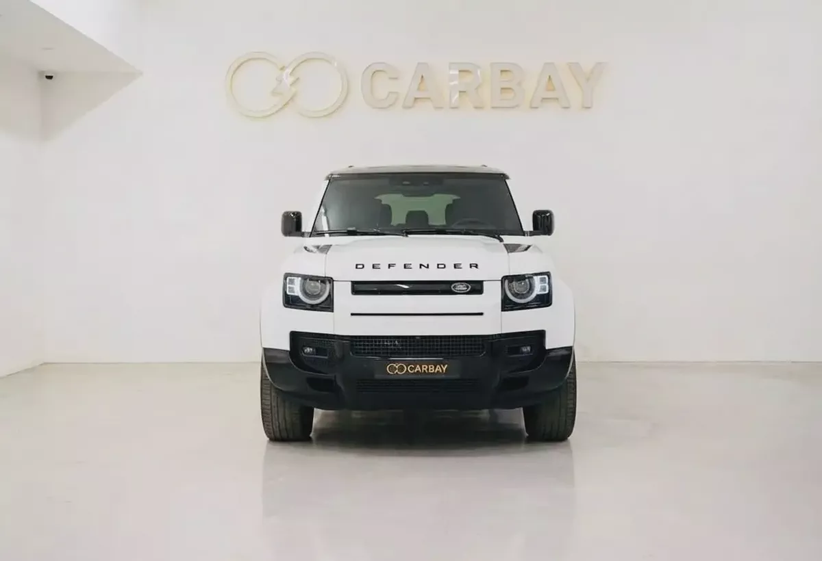 AED 2741 PM | DEFENDER 110 HSE P400 V6 2020 | WELL MAINTAINED | 1 YEAR WARRANTY-1-1