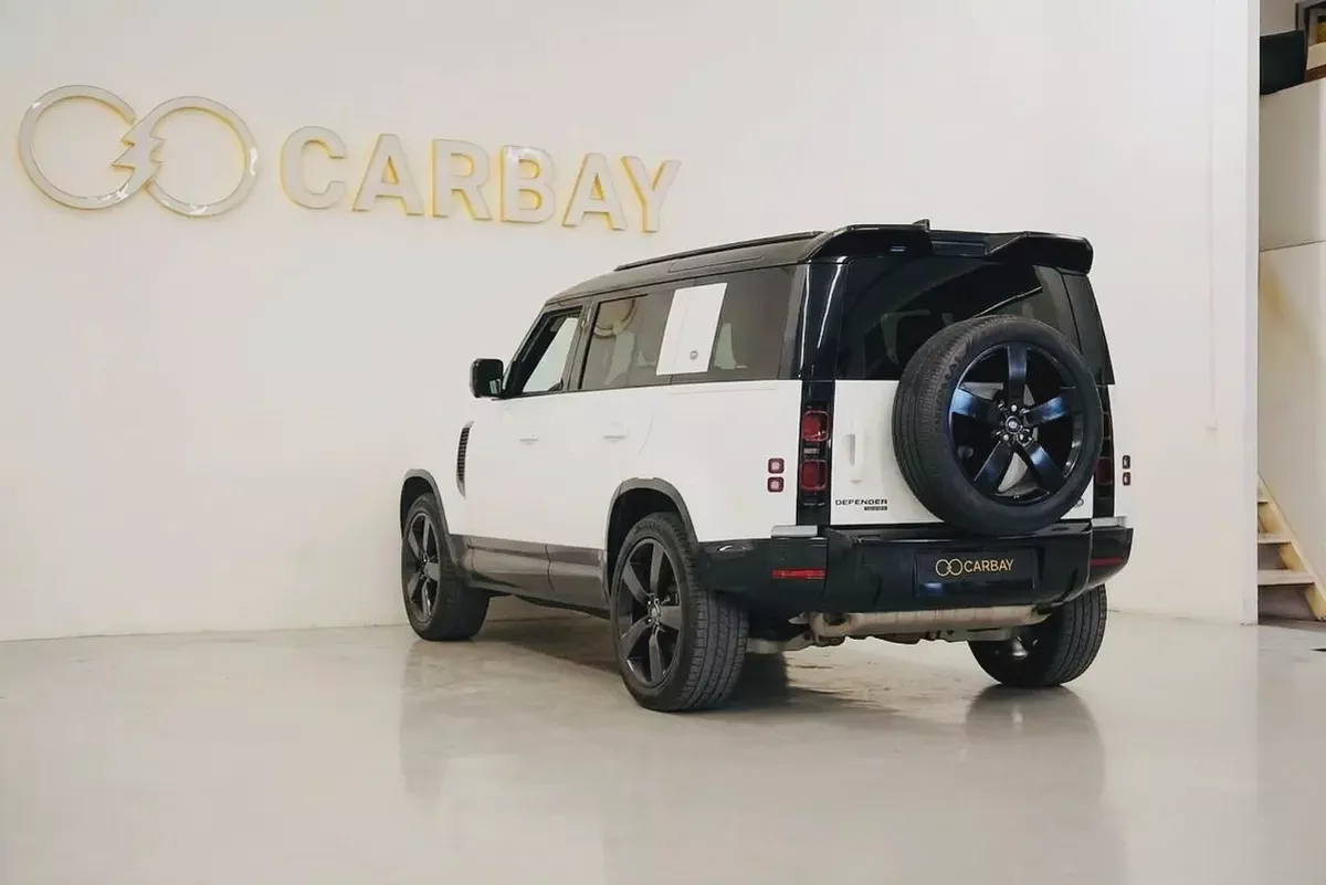 AED 2741 PM | DEFENDER 110 HSE P400 V6 2020 | WELL MAINTAINED | 1 YEAR WARRANTY-6-6