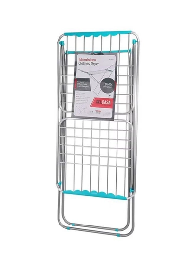 Delcasa Large Folding Clothes Dryer Drying Space Laundry Washing Durable Metal-3