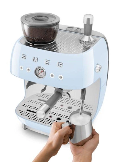 smeg ‘50’s Style’ Coffee Machine with Built in Grinder 0.01 L 1600 W EGF03PBAU Pastel Blue-3